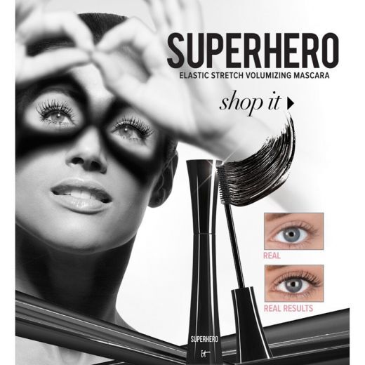 IT COSMETICS Superhero Mascara Blakstienų tušas | tankinamasis-ilginamasis