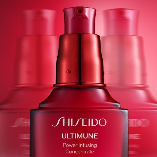 SHISEIDO Ultimune Power Infusing Concentrate Veido serumas nuo senėjimo požymių