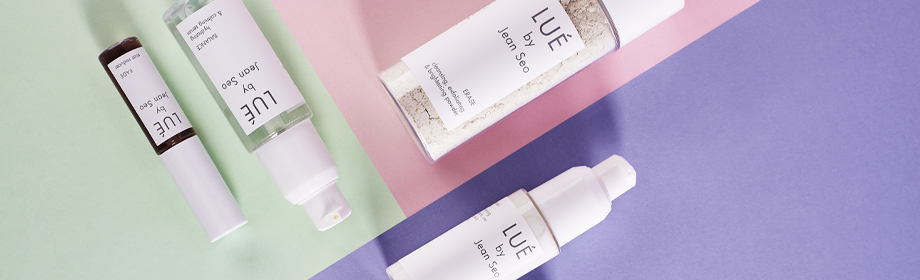 LUE by Jean Seo odos priežiūros produktai