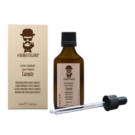 BARBA ITALIANA Beard Potion Caronte Barzdos augimą skatinanti priemonė