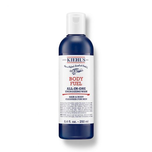 KIEHL'S Body Fuel All-In-One Energizing Wash Plaukų ir kūno prausiklis vyrams