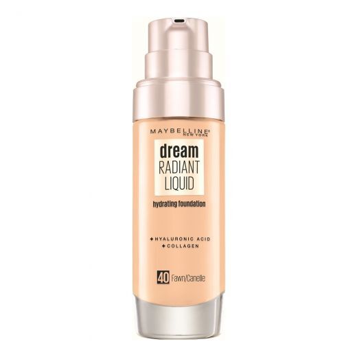 MAYBELLINE NEW YORK Dream Radiant Liquid Hydrating Foundation Skystas makiažo pagrindas