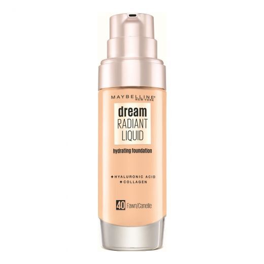 MAYBELLINE Dream Radiant Liquid Hydrating Foundation Skystas makiažo pagrindas