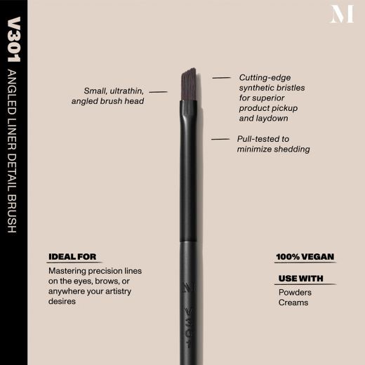 V301 Angled Liner Detail Brush