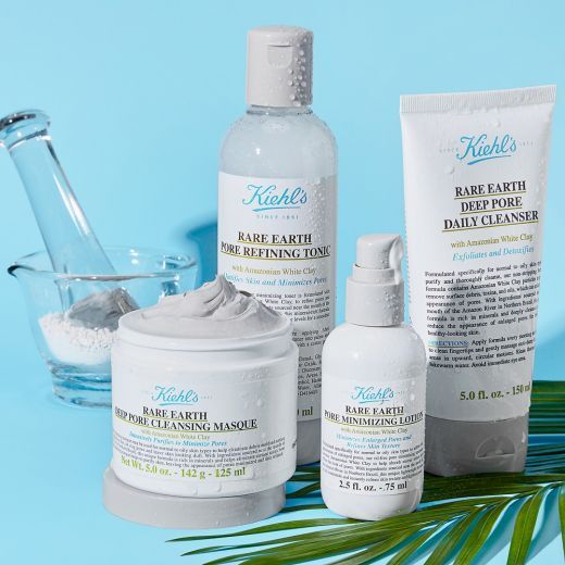 KIEHL'S Rare Earth Pore Refining Tonic Dvifazis, poras mažinantis veido tonikas