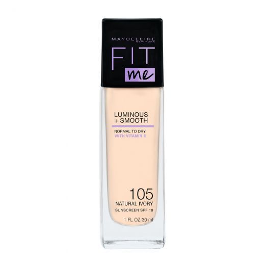 MAYBELLINE Fit Me Luminous + Smooth Foundation Skystas makiažo pagrindas