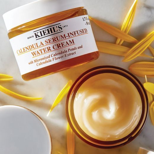 KIEHL'S Calendula Serum-Infused Water Cream Daugiafunkcis veido kremas su medetkomis