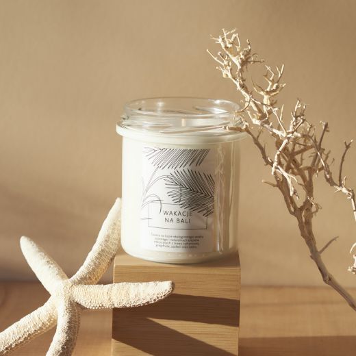 Natural Scented Soywax Bali Holiday Candle