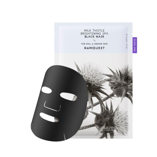  Milk Thistle Brightening SPA Black Mask
