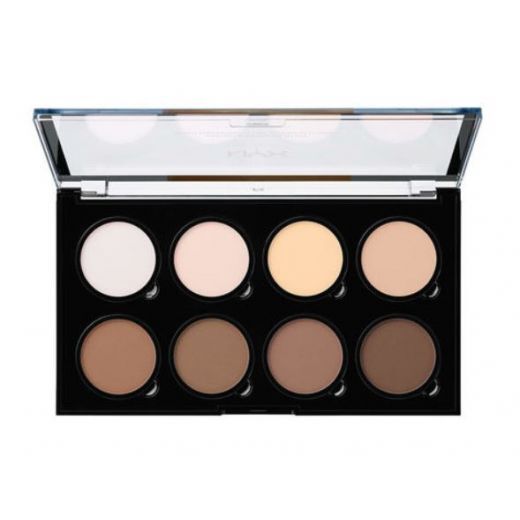 NYX PROFESSIONAL MAKEUP Highlight & Contour Pro Palette Veido kontūravimo paletė