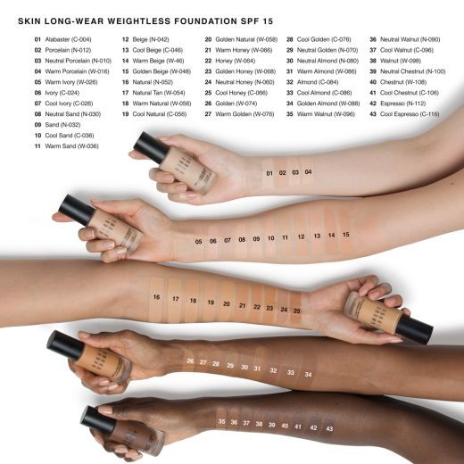 Skin Long-Wear Weightless Foundation SPF 15