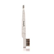 brow grooming tweezer & brush