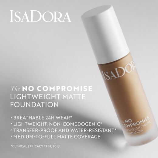 NO COMPROMISE Lightweight Matte kreminė pudra