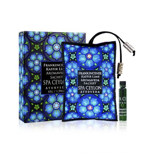  	Frankincense Kaffir Lime - Aromaveda Sachets 