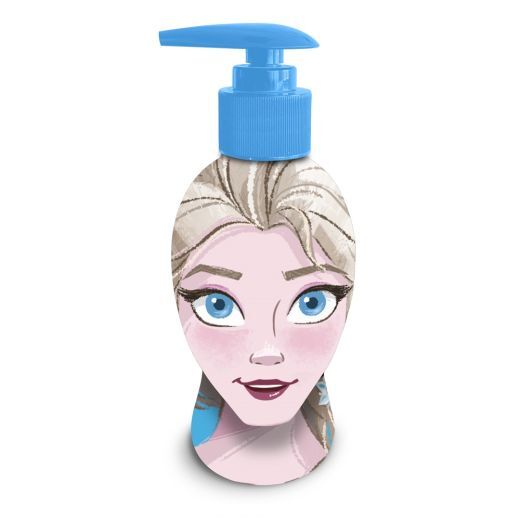 DOVANOS VAIKAMS Frozen Elsa 3D Bubble Bath & Shampoo 2 in 1 Vonios putos ir šampūnas viename