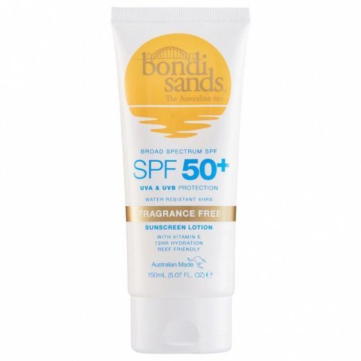 Body Sunscreen Lotion Fragrance Free with SPF50+