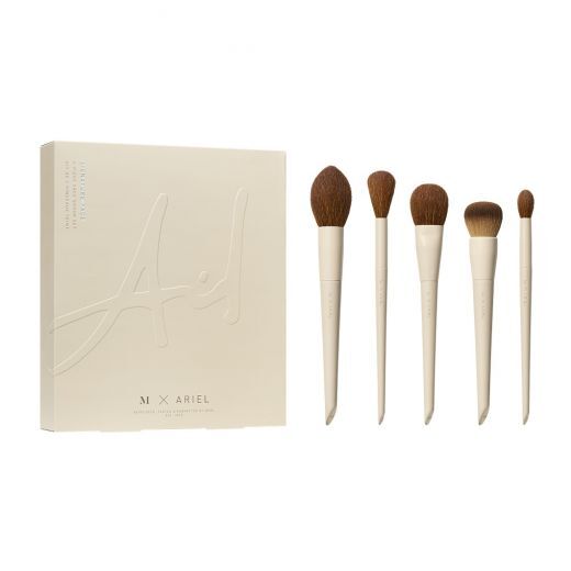 X Ariel Signature 5-Piece Face Brush Set