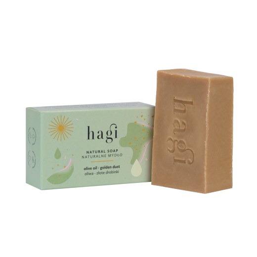 Natural Olive Soap W. Golden Dust