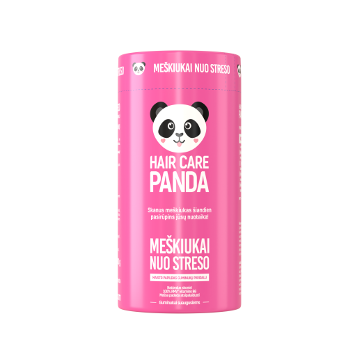 Hair Care Panda Bears Stress Relief