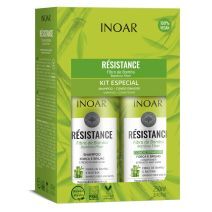 INOAR Resistance Fibra de Bambu Duo Kit - plaukus stiprinantis priemonių rinkinys 