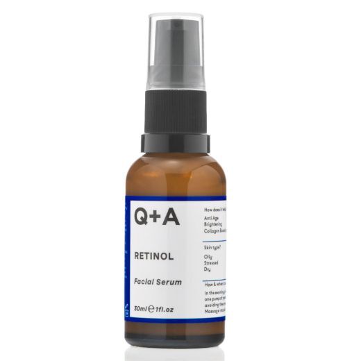 Q+A Retinol 0.2% Facial Serum Veido serumas su retinoliu, 30ml