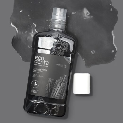 Mouthwash With Black Charcoal 