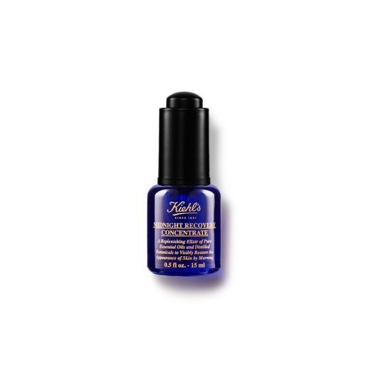 KIEHL'S Midnight Recovery Concentrate Naktinis, atkuriamasis veido serumas