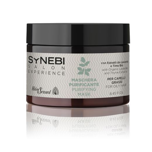 Purifying Mask With Organic Lavender And Thyme Extracts For Oily Hair