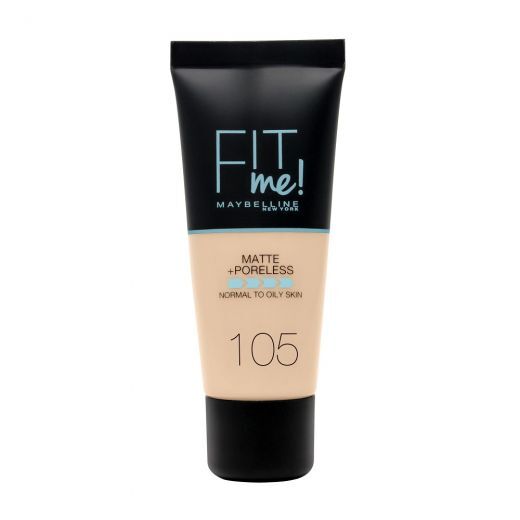 MAYBELLINE NEW YORK Fit Me Matte+Poreless Foundation Skystas makiažo pagrindas