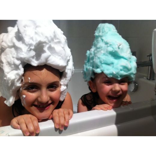 CRAZY KIDS STUFF Foaming Soap Lavinamosios vonios putos vaikams (baltos)