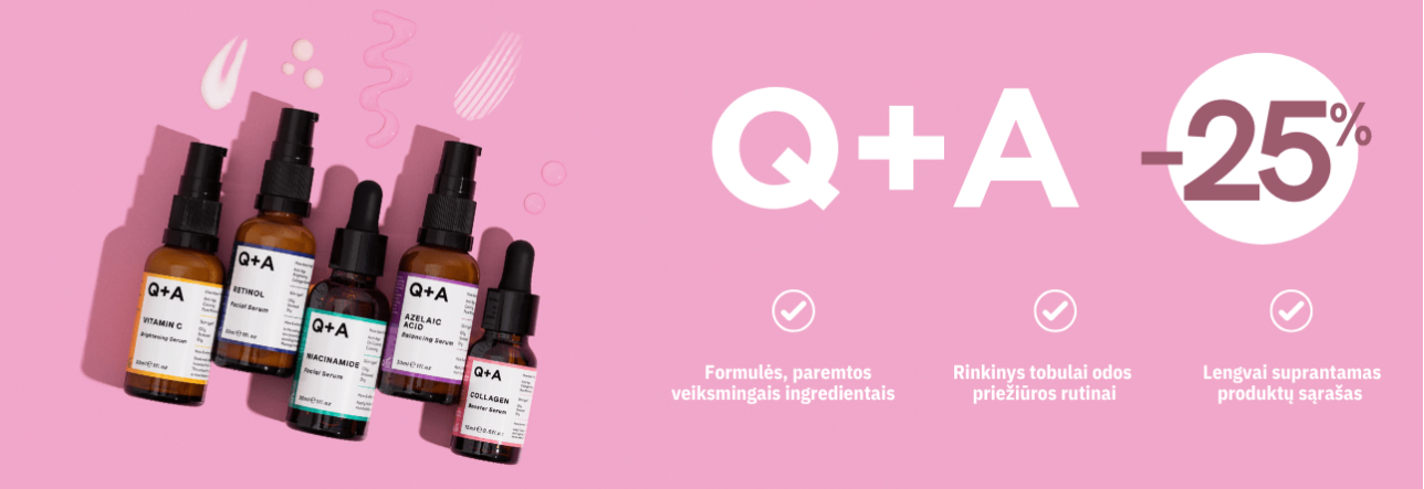 -25% Q+A produkcijai