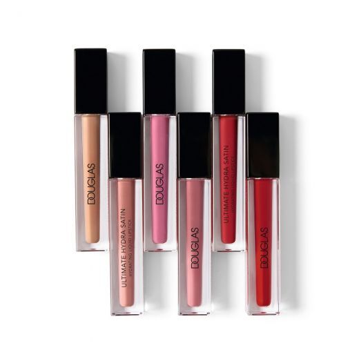 DOUGLAS COLLECTION DOUGLAS MAKE UP Ultimate Hydra Satin Hydrating Liquid Lipstick Drėkinamieji skysti lūpų dažai