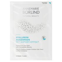ANNEMARIE BÖRLIND Hyaluronic Eye PadsWith Immediate Results Paakių kaukės su hialurono rūgštimi