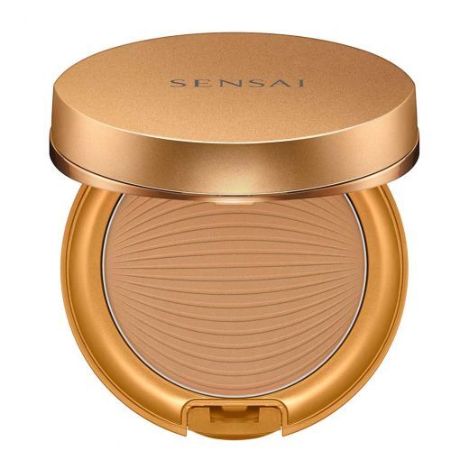 SENSAI Silky Bronze Natural Veil Kompaktinis makiažo pagrindas nuo saulės su SPF 20