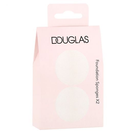 DOUGLAS COLLECTION Foundation Sponges X2 Makiažo pagrindo kempinėlės X2