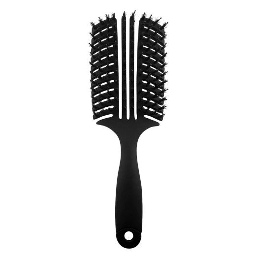 Flat Hair Brush Black - Large