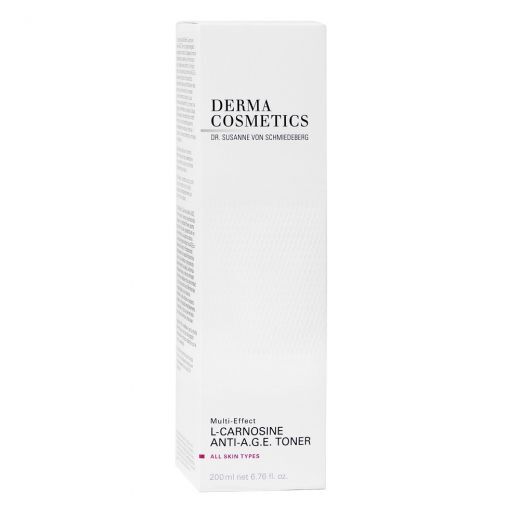 DR. SUSANNE VON SCHMIEDEBERG Multi-Effect L-Carnosine Anti-A.G.E. Toner Veido tonikas