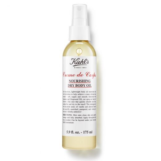 KIEHL'S Creme De Corps Nourishing Dry Body Oil Maitinamasis sausas kūno aliejus