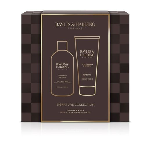 Black Pepper & Ginseng Men's Bath Duo Set
