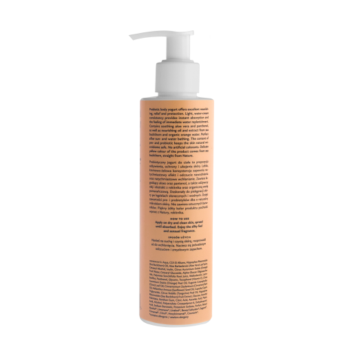 Natural Probiotic Body Yogurt Spicy Orange