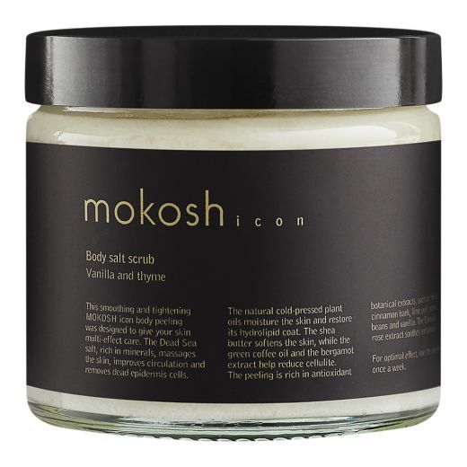 Body Salt Scrub Mokosh ICON Vanilla & Thyme