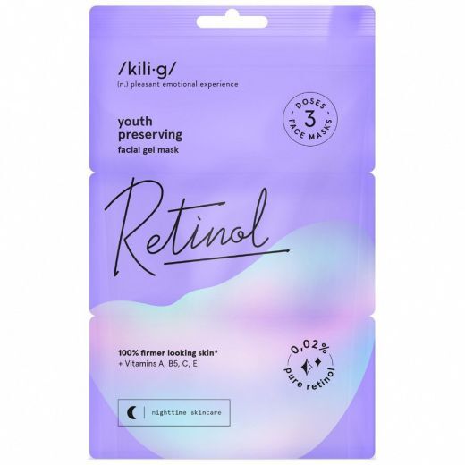 Retinol Facial Gel Mask With Retinol