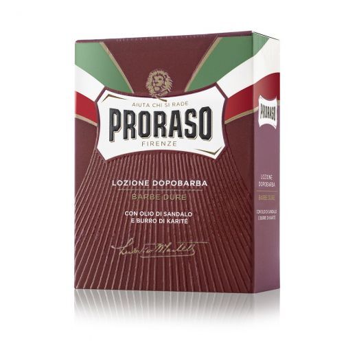 PRORASO After Shave Lotion Odą maitinantis losjonas po skutimosi