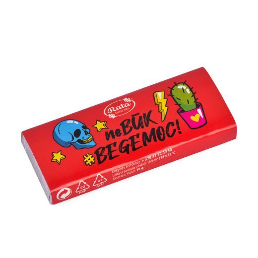 Milk Chocolate “Nebūk begemoc!“