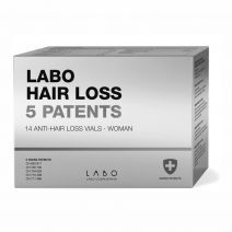 LABO Hair Loss 5 Patents for Woman Ampulės nuo plaukų slinkimo - moterims