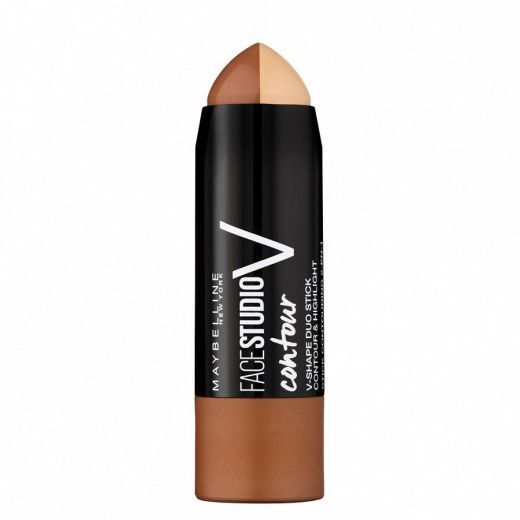 MAYBELLINE NEW YORK Master Contour V-Shape Duo Stick Kontūravimo priemonė
