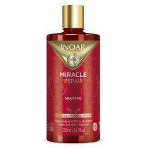 INOAR Miracle Repair Shampoo - atkuriantis blizgesio suteikiantis šampūnas