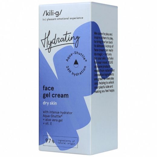 Hydrating Intensively Hydrating Facial Gel Cream For Dry Skin