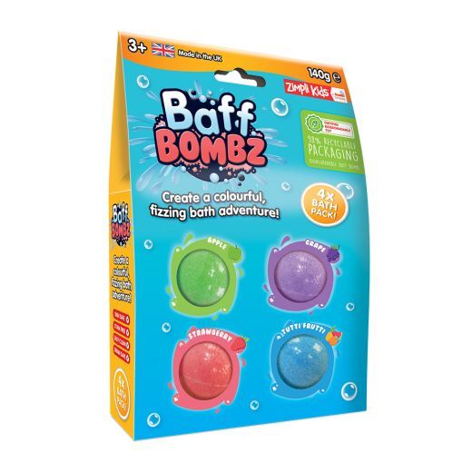 Baff Bombz 4 x Bath Pack