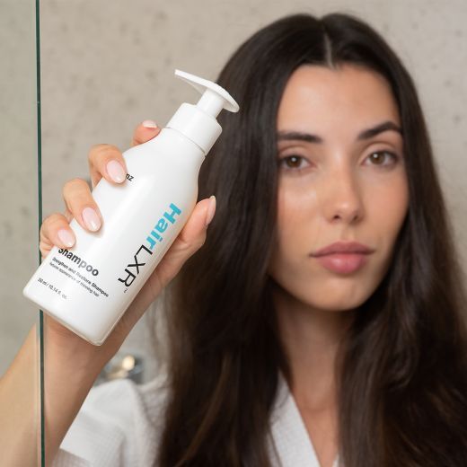 HERMZ HairLXR™ Shampoo Stiprinamasis ir atkuriamasis plaukų šampūnas